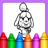 Animal Crossing Coloring Pages