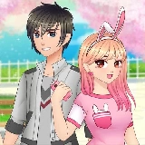 Anime High School Couple - First Date Makeover