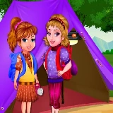 Arietta's crazy team camping