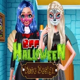 BFF Halloween Face Design