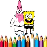 BTS Sponge Bob Coloring