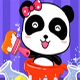 Baby Panda Color Mixing Studio