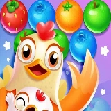 Bubble Shooter Chicken