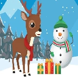 Christmas Deer Jigsaw