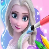 Coloring Book For Elsa