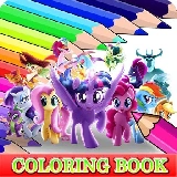 Coloring Book for My Little Pony