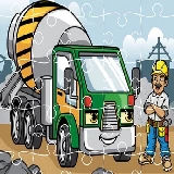 Construction Trucks Jigsaw