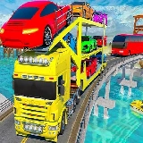 Crazy Mega Car Transport Truck Game