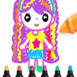 Drawing Games For Girls - Color And Glitter