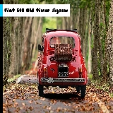 Fiat 500 Old Timer Jigsaw