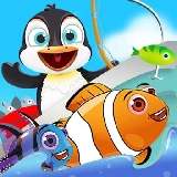 Fish Games For Kids |Trawling Penguin Games online