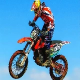 Flying Dirt Bike Stunts Puzzle