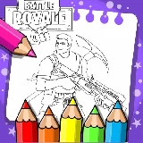 Fortnite Coloring Book Game