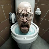Funny Skibidi Toilet Face