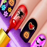 Glow Halloween Nails - Polish & Color