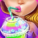 Ice Slushy Maker Rainbow Desserts game online