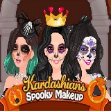 Kardashians Spooky Makeup