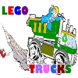 Lego Trucks Coloring