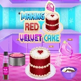 Making Red Velvet Cake