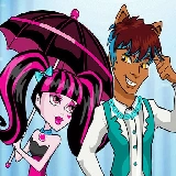 Monster High Couple Dressup