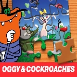 Oggy and the Cockroaches Jigsaw Puzzle