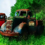 Old Rusted Trucks