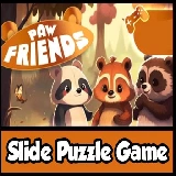 Paw Friends - Slide Puzzle Game