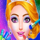 Princess Dress up & Makeover - Color by Number