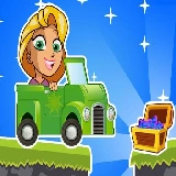 Princess Rapunzel Car Racing Adventure