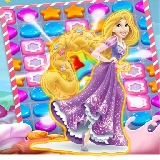 Princess Rapunzel Puzzles & Match3 Games Online