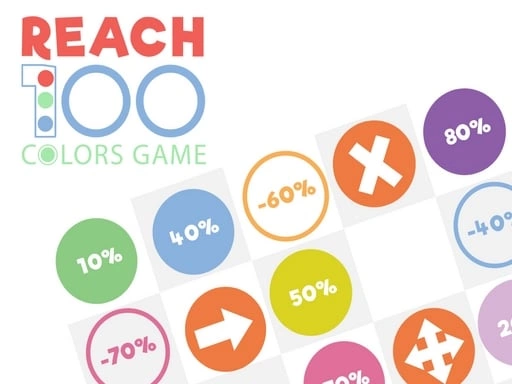 Reach 100 : Colors Game