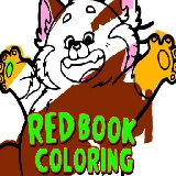 Red Coloring Book