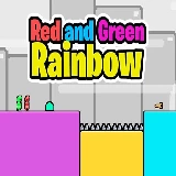 Red and Green Rainbow