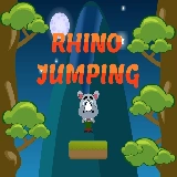 Rhino Jumping