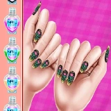 Royal Theme Nail Art DIY