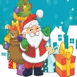 Santa Claus New Year's Eve