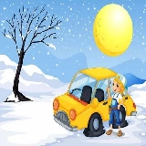 Snow Cars Jigsaw