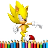 Sonic Coloring Book