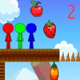 Stickman Bros In Fruit Island 2