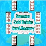 Summer Cold Drinks Card Memory