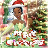 Tiana Princess Xmas DressUp