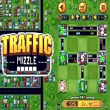 Traffic puzzle game Linky