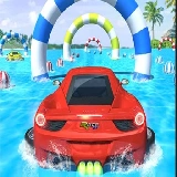 Water Surfing Car Stunts