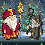 Wizard Santa Jump