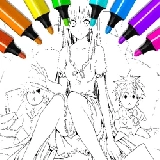 Anime Vampire Girl Coloring Pages