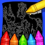 Farm Animals Coloring For Kids