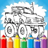 Monster Truck Coloring Pages For Kids