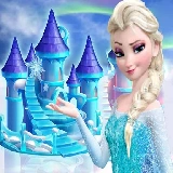 princess frozen doll house decoration