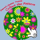 Round jigsaw Puzzle - Collect the Pattern