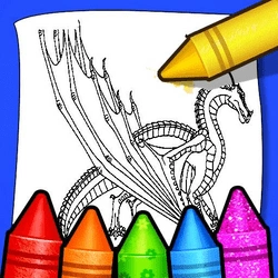 Wings of Fire Coloring Books